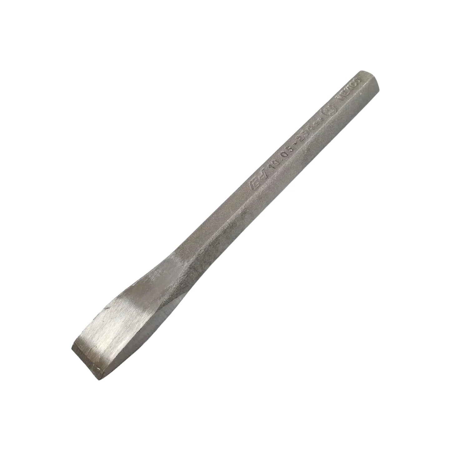 Cincel de acero NEXTOS 3/4"x10" para albañilería y demolición, punta afilada resistente.