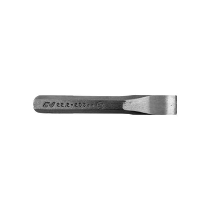 Cincel plano de acero CH 7/8" (22.2mm) x 8" (20.3cm) para concreto y mampostería