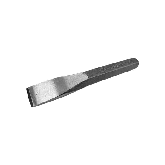 Cincel de mano de acero 7/8x8 pulgadas gris para construcción, demolición y albañilería
