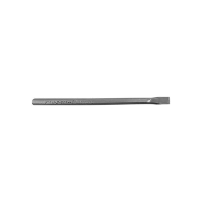 Cincel de acero hexagonal de 1/2" x 12" (305mm) para trabajos de demolición y corte