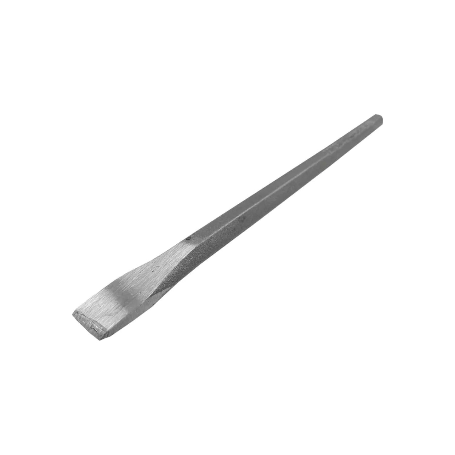 Cincel de punta plana de acero 1/2x12 pulgadas para albañilería, concreto y demolición