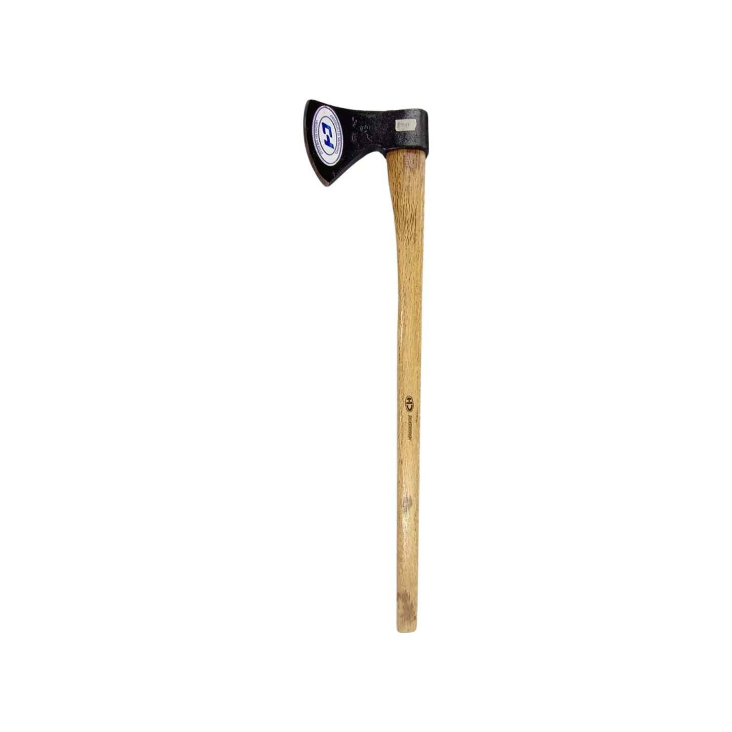 Hacha CH de 3 libras con cabeza de acero negra y mango de madera, herramienta forestal