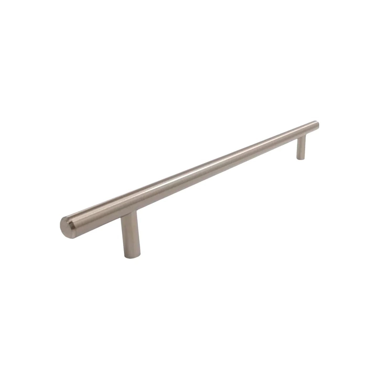 Jaladera 256 mm barra de acero níquel satinado Handy Home 7993