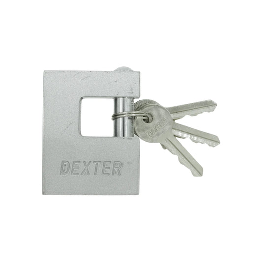 Candado 70 mm para cortina plata Dexter 6945