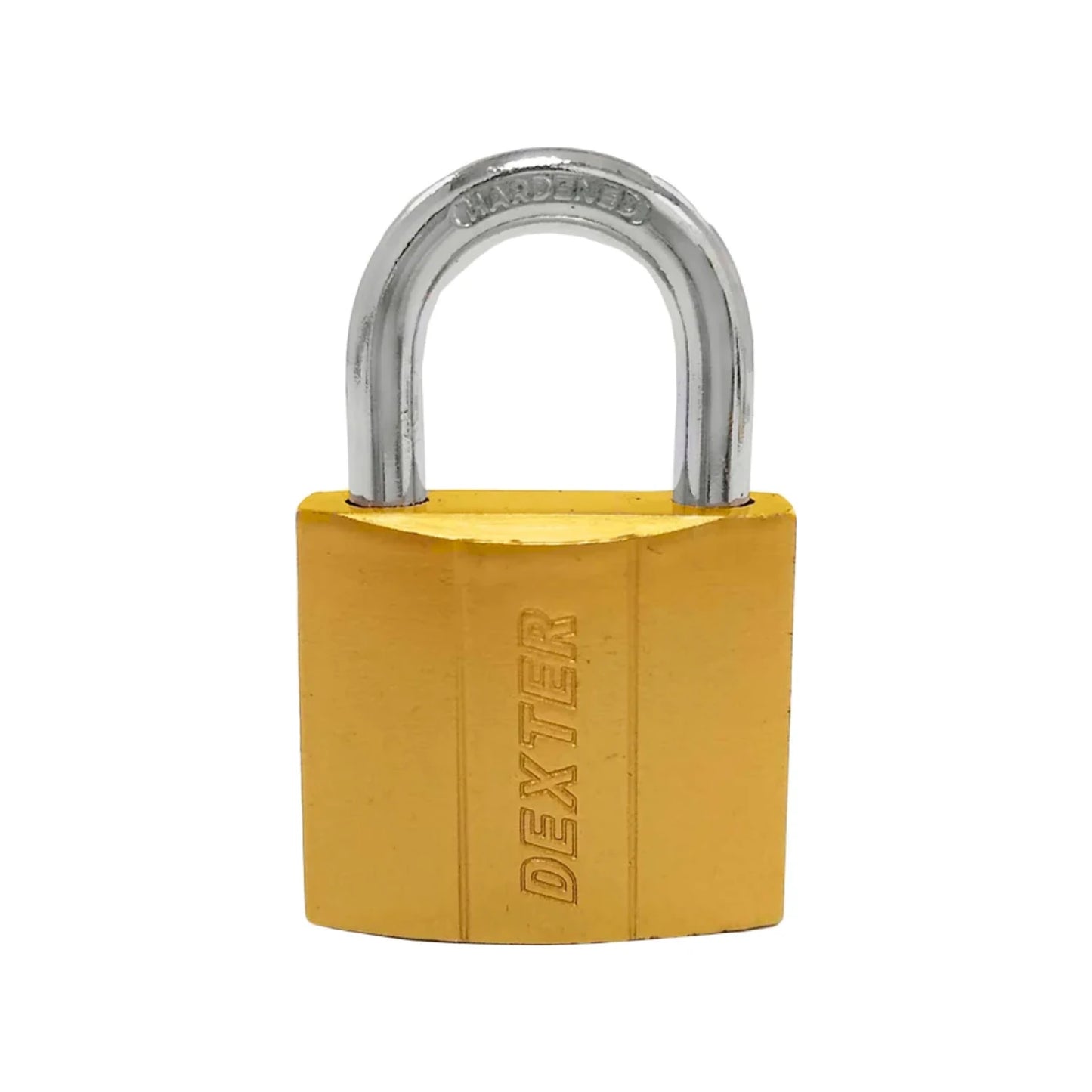 Candado 30 mm gancho corto dorado Dexter 16911