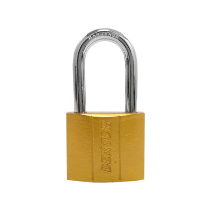 Candado 40 mm gancho largo dorado Dexter 16917