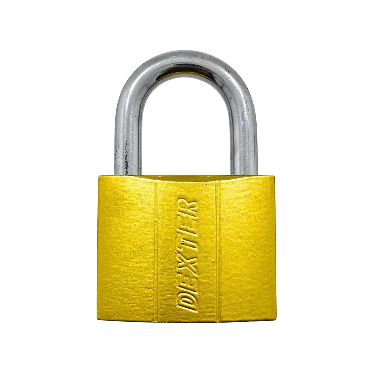 Candado 60 mm gancho corto dorado Dexter 16914