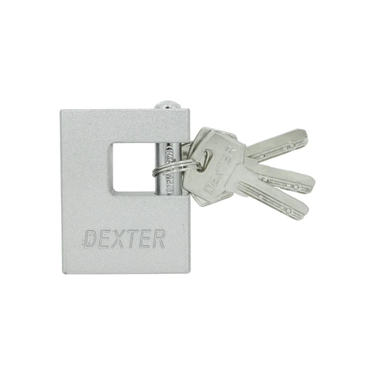 Candado 70 mm para cortina plata Dexter 16931