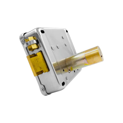 Cerradura/Chapa eléctrica sobreponer derecha cromo Dexter 5807