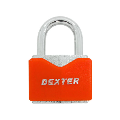 Candado 40 mm gancho corto rojo Dexter 16947