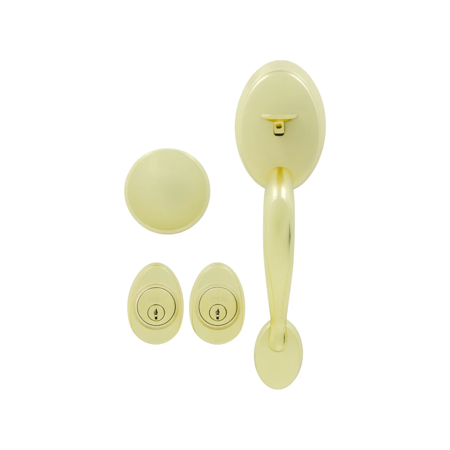 Cerradura/Chapa entrada principal latón brillate tauro Serie-A Dexter 67422