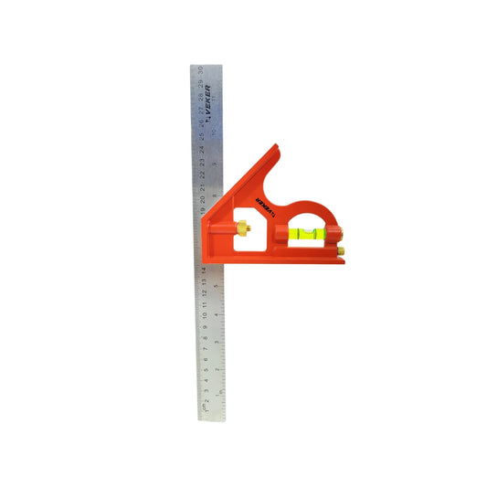 Escuadra 8" Veker combinación con punzon 12236