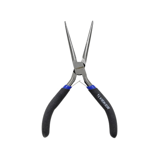 Pinza de punta aguja 4" mini Veker 12665