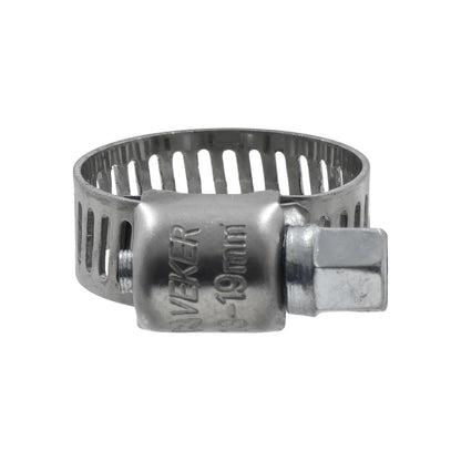 Abrazadera sin fin #6 mini 3/4" 10 piezas Veker 12582