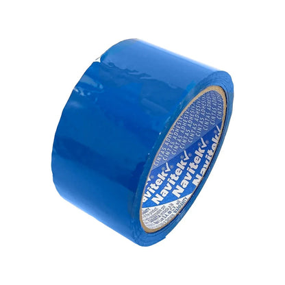 Cinta de empaque adhesiva azul Navitek para sellado y embalaje de cajas