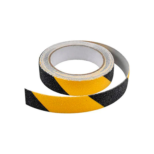 Cinta antiderrapante amarillo/negro 1" (25 mm)x18 m Navitek