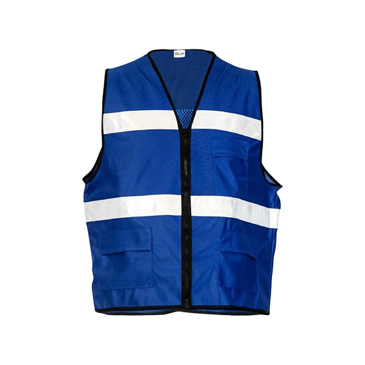 Chaleco de seguridad azul Worldflex
