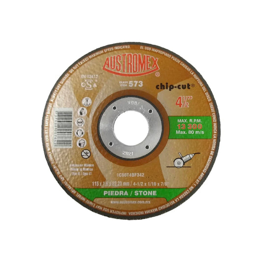 Disco 4 1/2" corte concreto Austromex 573