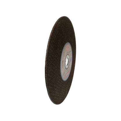 Disco de corte abrasivo Austromex para metal, 9 pulgadas, color marrón oscuro, para esmeriladora.