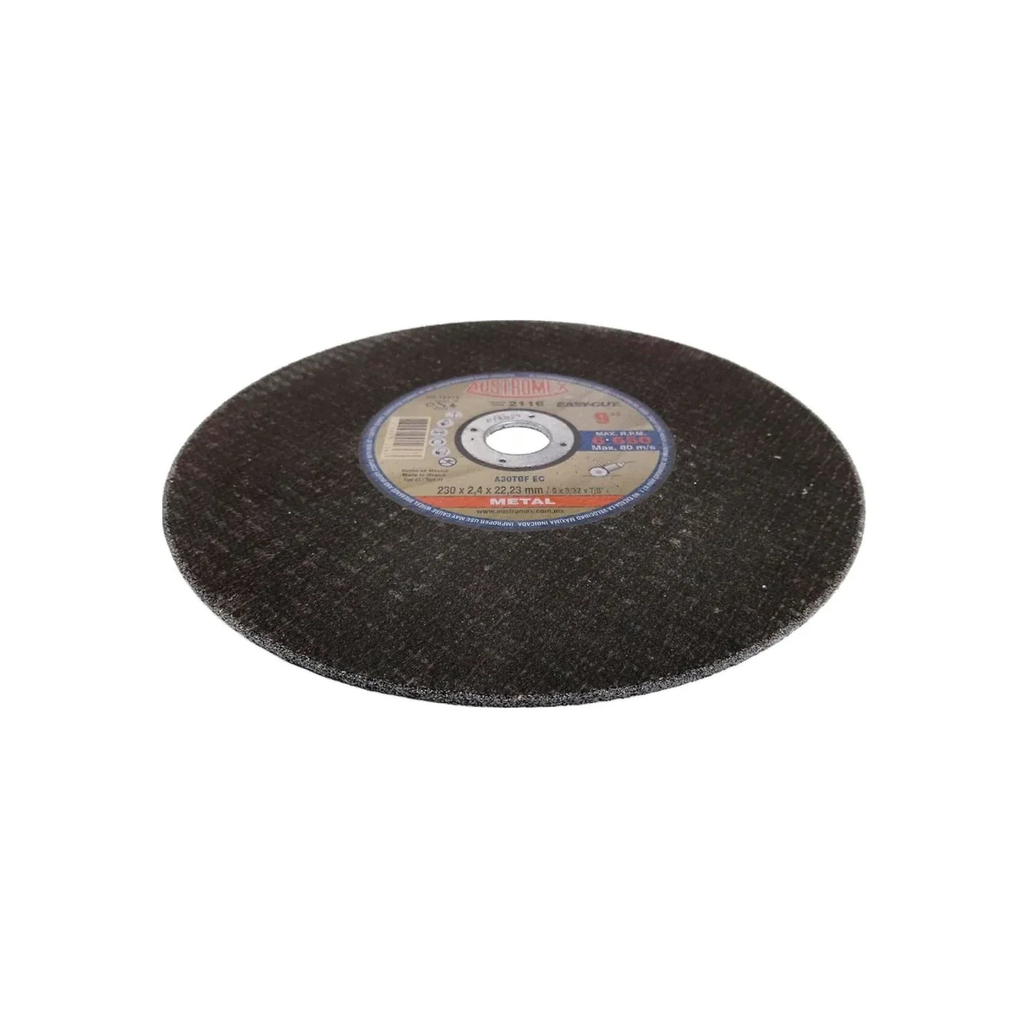 Disco 9" corte metal Austromex 2116