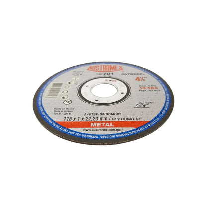 Disco 4 1/2" corte metal Austromex 701