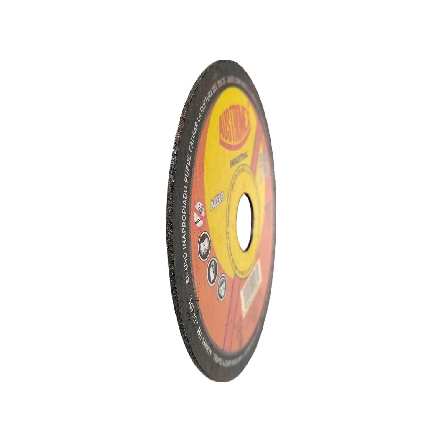 Disco de corte Austromex para metal y acero 4 1/2 pulgadas, abrasivo industrial