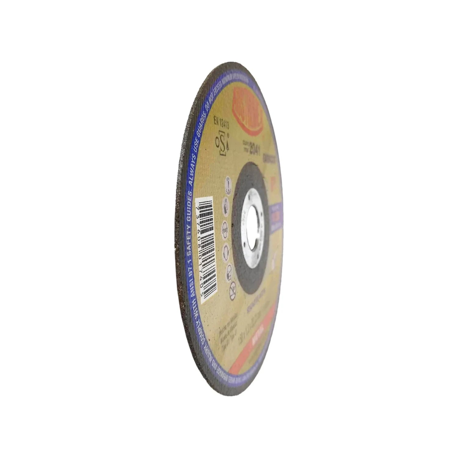 Disco de corte Austromex 2041 6" para esmeriladora, metal y acero inoxidable, norma EN 12413