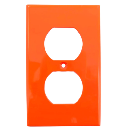 Placa dúplex naranja Igoto PN1202-NA