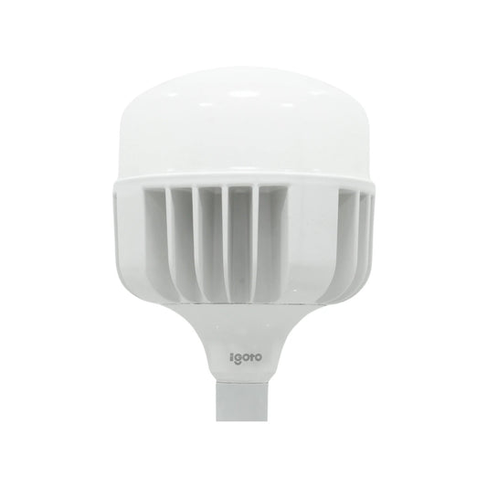 Foco LED Igoto 100W, luz blanca fría, multivoltaje, bulbo blanco de alta potencia para iluminación.
