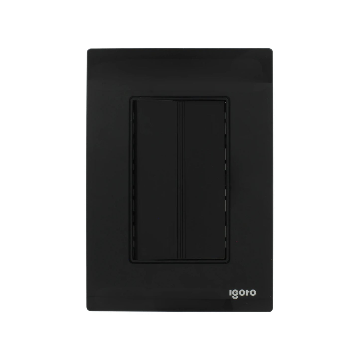 Placa 1 apagador escalera crystal Igoto CRIS2008