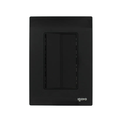 Placa 1 apagador escalera crystal Igoto CRIS2008