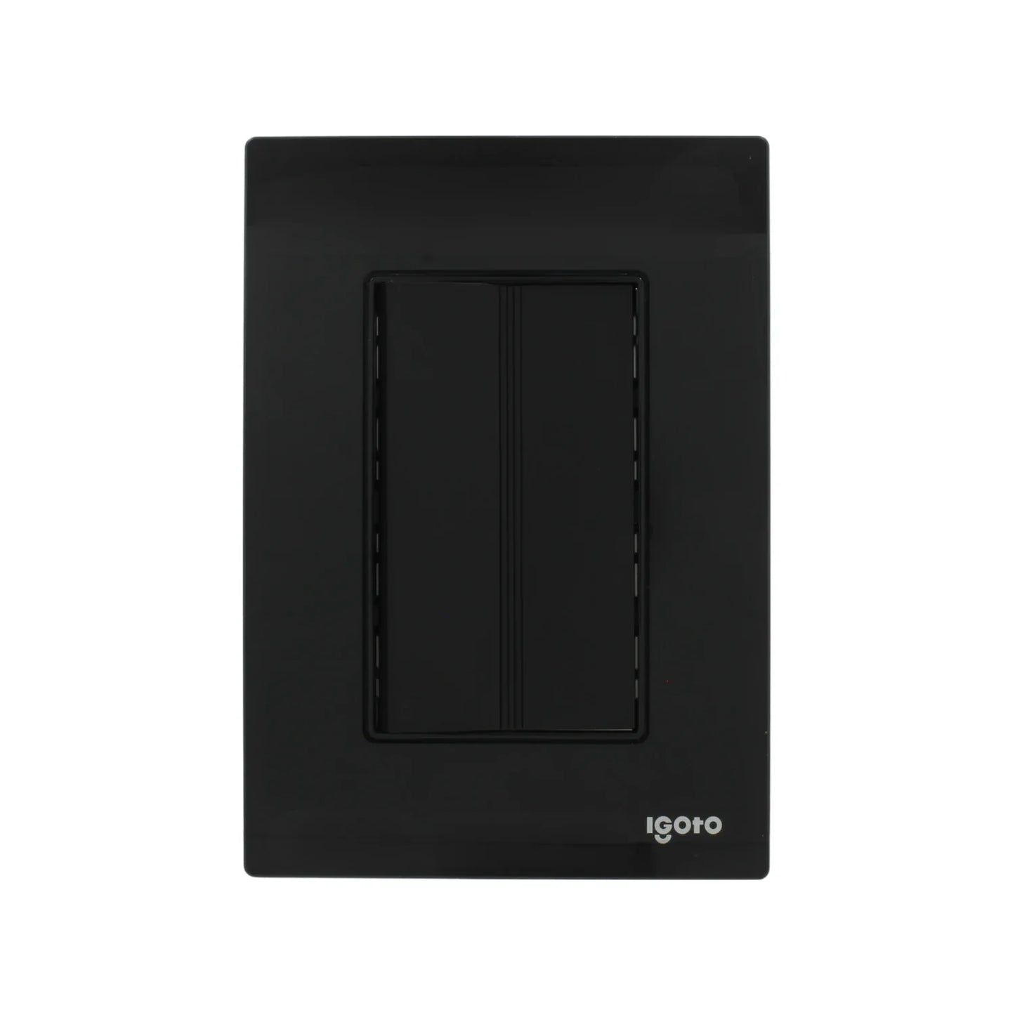 Placa 1 apagador escalera crystal Igoto CRIS2008