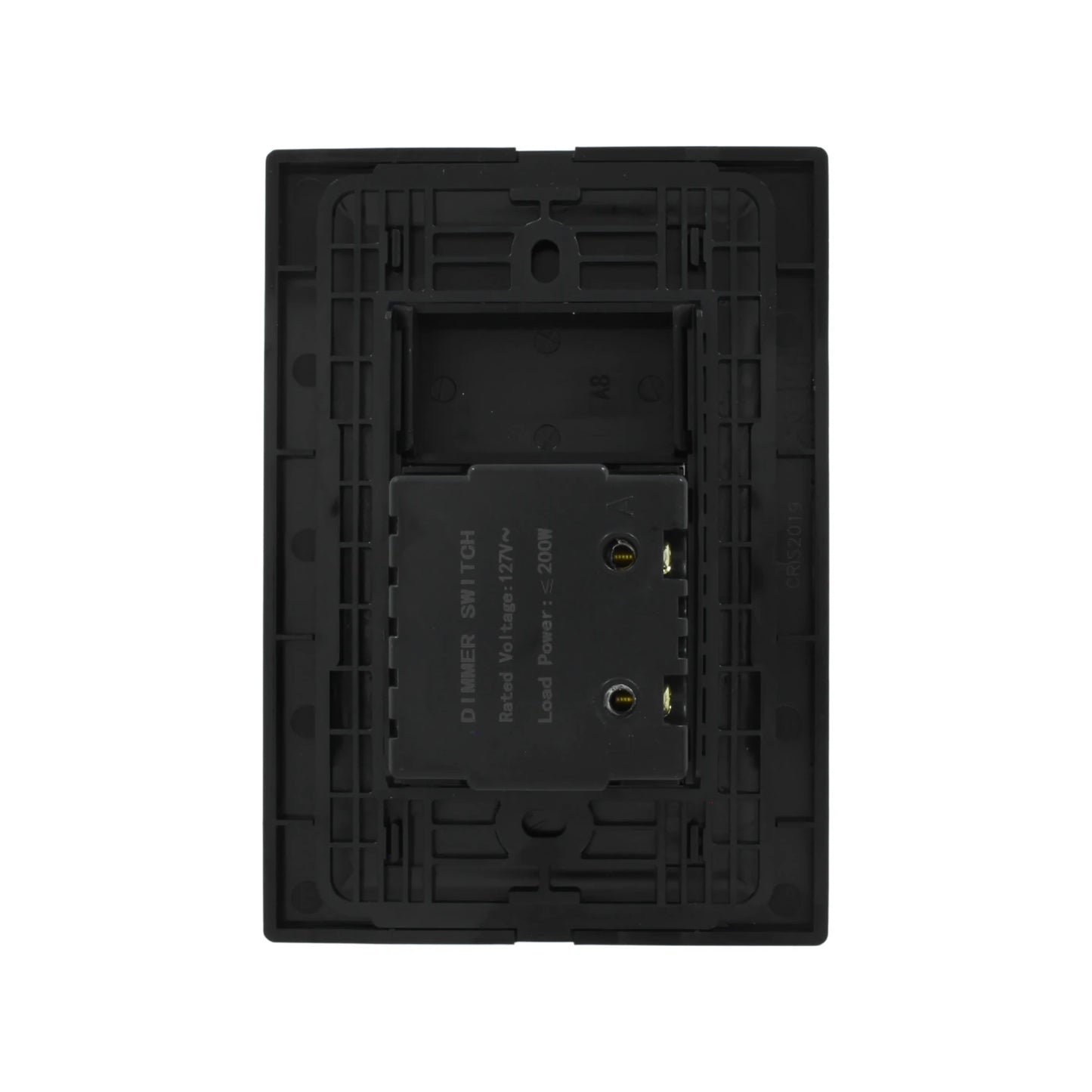 Placa 1 dimmer atenuador crystal Igoto CRIS2019