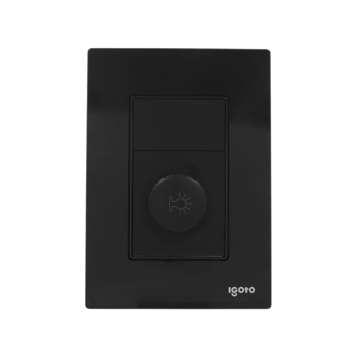 Placa 1 dimmer atenuador crystal Igoto CRIS2019
