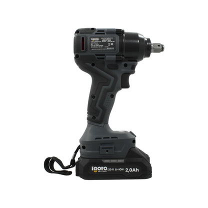 Llave de impacto/Atornillador  inalámbrico 20 V Igoto HI1002 BL PRO