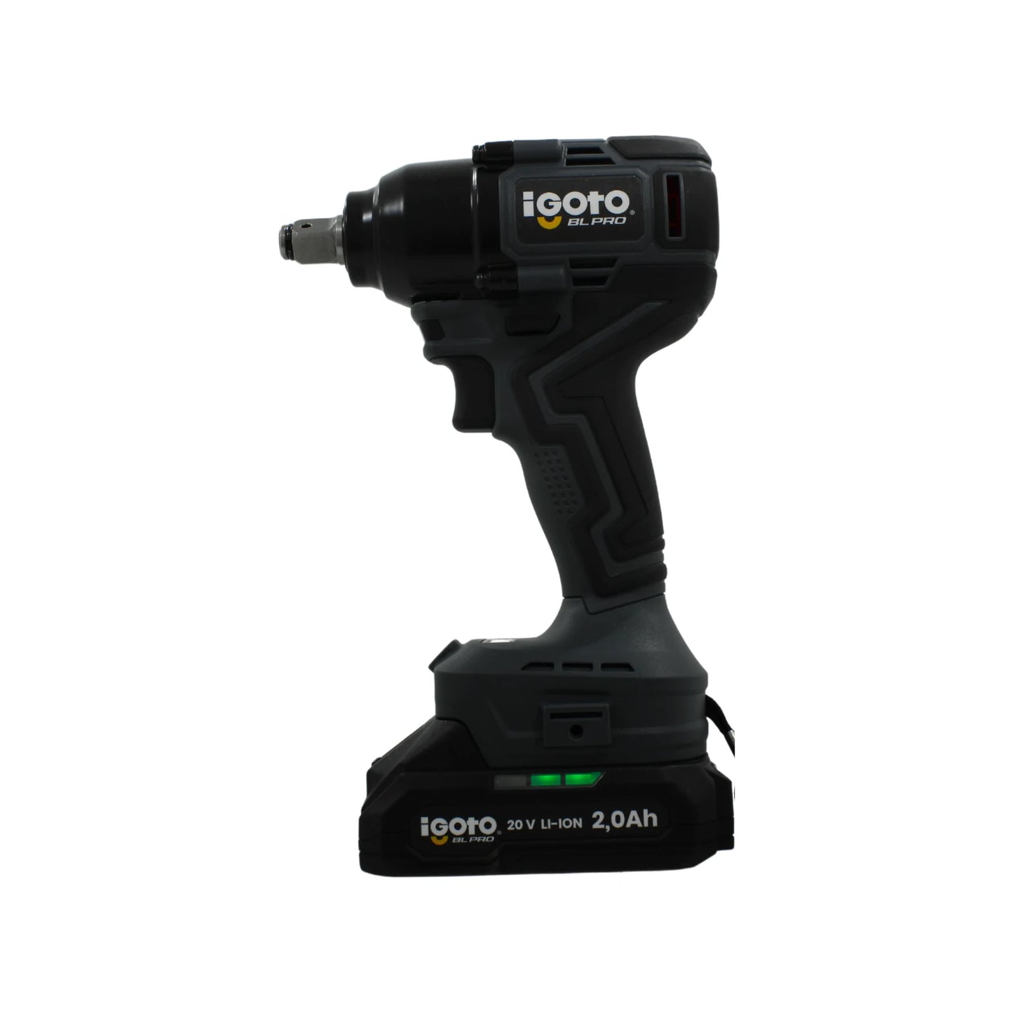 Llave de impacto/Atornillador  inalámbrico 20 V Igoto HI1002 BL PRO