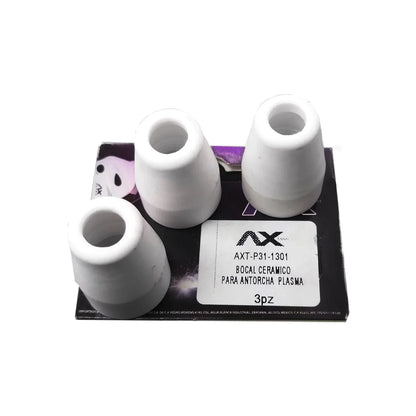 Bocal cerámico para antorcha de plasma 3 piezas Axtech P311301