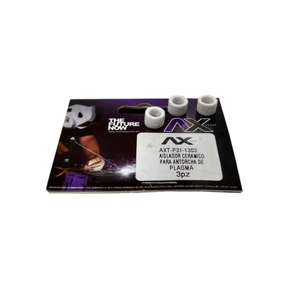 Aislador cerámico para antorcha plasma 3 piezas Axtech P311303