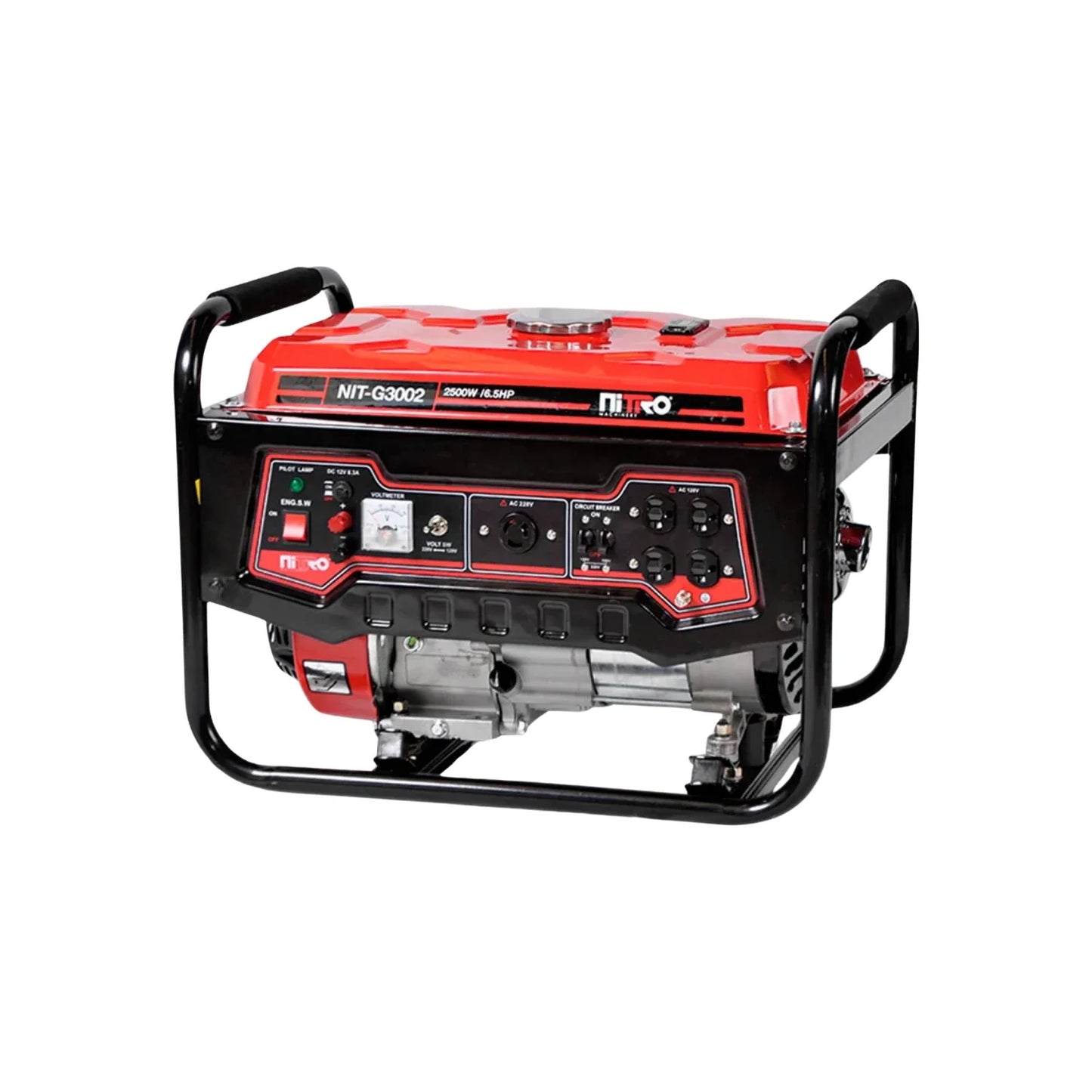 Generador portatil 2800 W 6.5 HP Nitro NIT-G3002