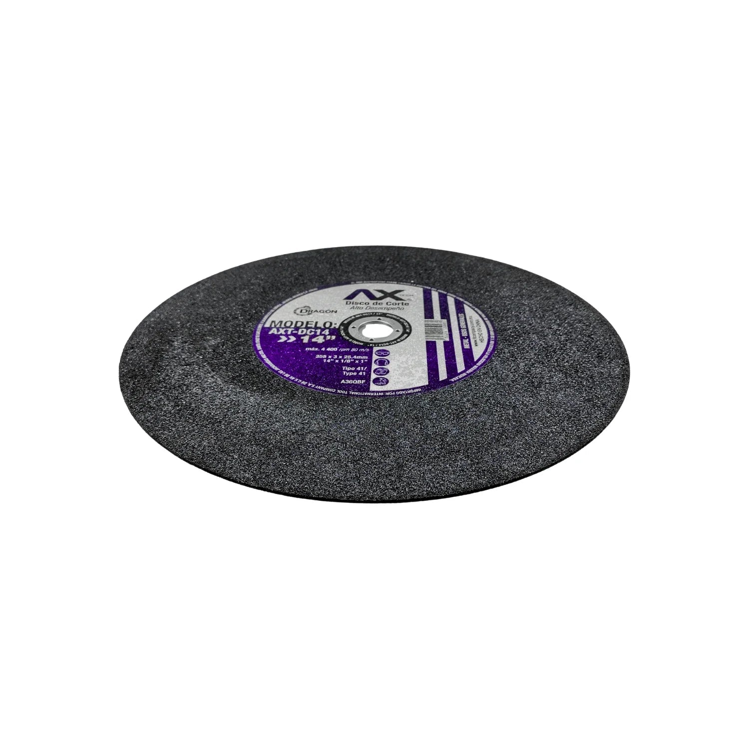 Disco 14" corte metal Axtech AXT-DC14