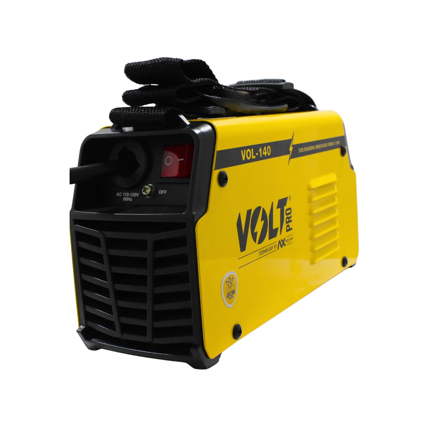 Soldadora inversora Volt Pro VOL-140 amarilla 110-120V portátil para trabajos de herrería profesional
