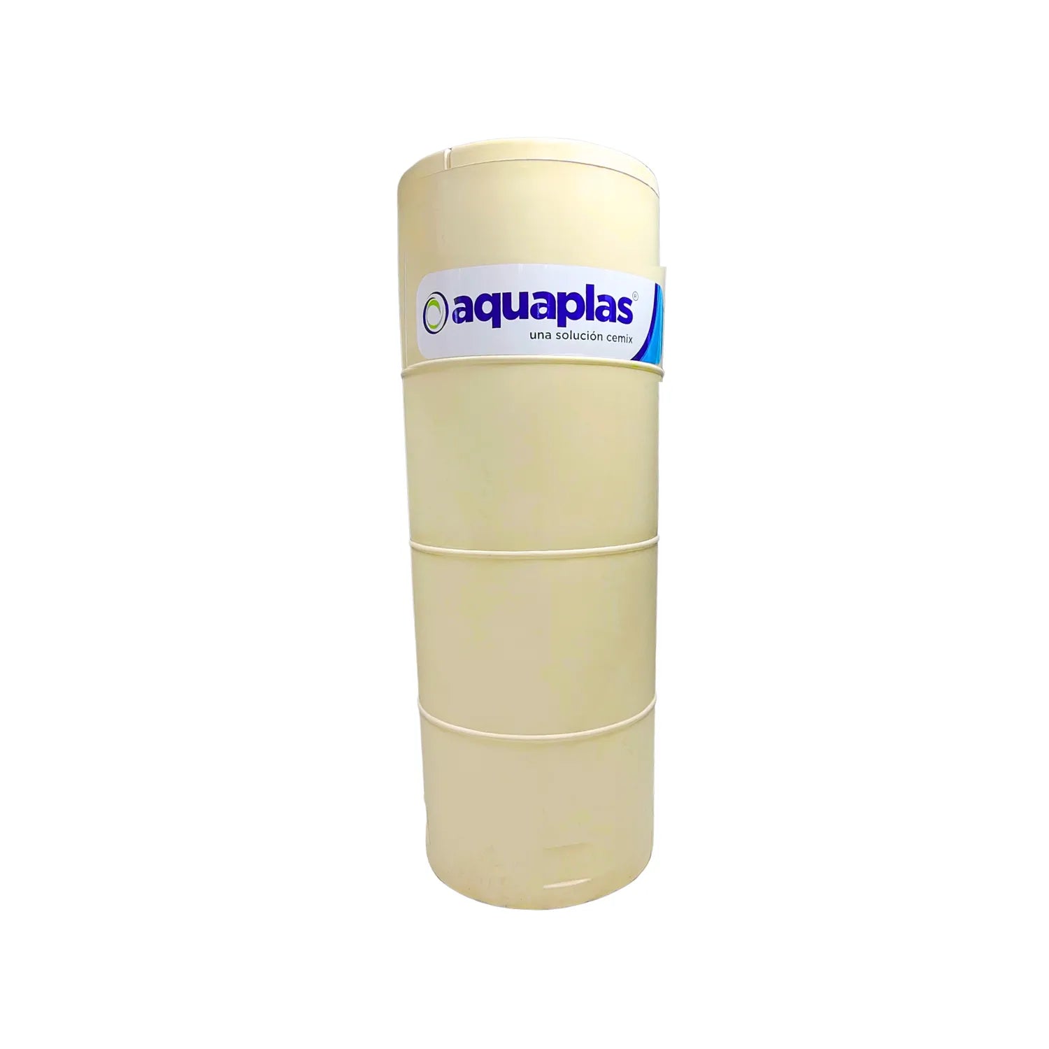 Tinaco Aquaplas vertical tricapa 1000 litros beige para almacenamiento de agua
