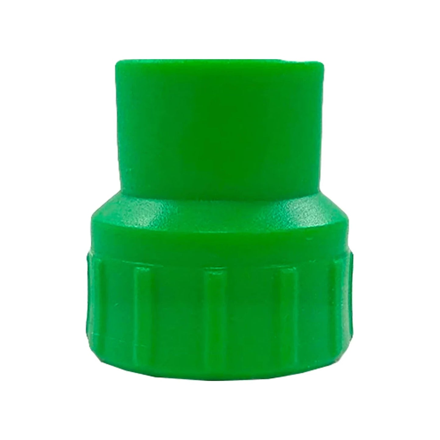 Conector PPR hembra 1/2 pulgada verde, accesorio de plástico para instalaciones de fontanería