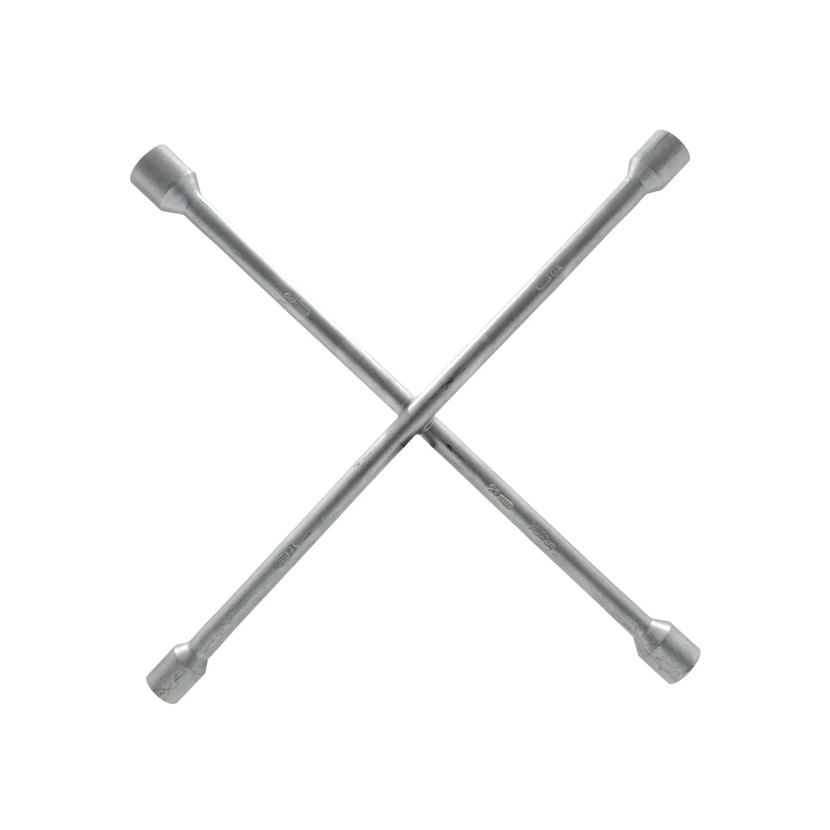 Llave de cruz High Power de 18 pulgadas, acabado metálico, para tuercas de rueda 17mm, 19mm, 21mm, 23mm