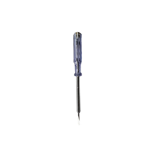 Probador de corriente tipo desarmador 190mm con mango transparente