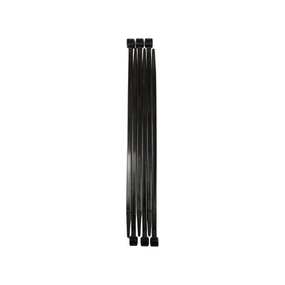 Cincho 6" (15.24 cm) negro 50 piezas Fulgore FU0279