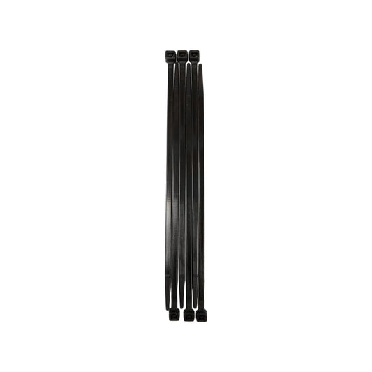 Cincho 6" (15.24 cm) negro 50 piezas Fulgore FU0279