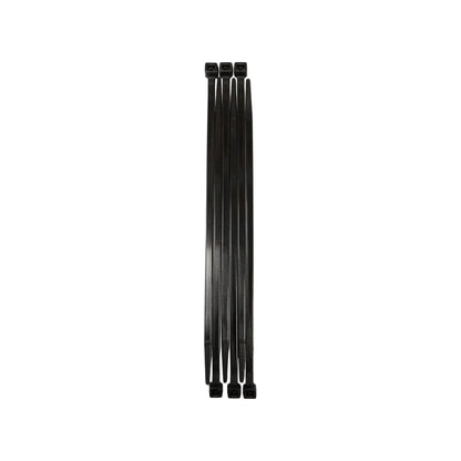 Cincho 6" (15.24 cm) negro 50 piezas Fulgore FU0279