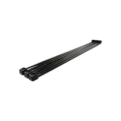 Cincho 6" (15.24 cm) negro 50 piezas Fulgore FU0279