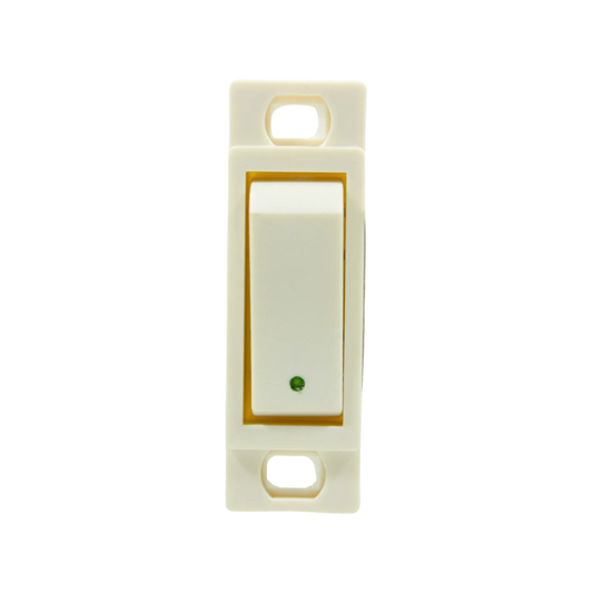 Apagador sencillo blanco Fulgore FU0699
